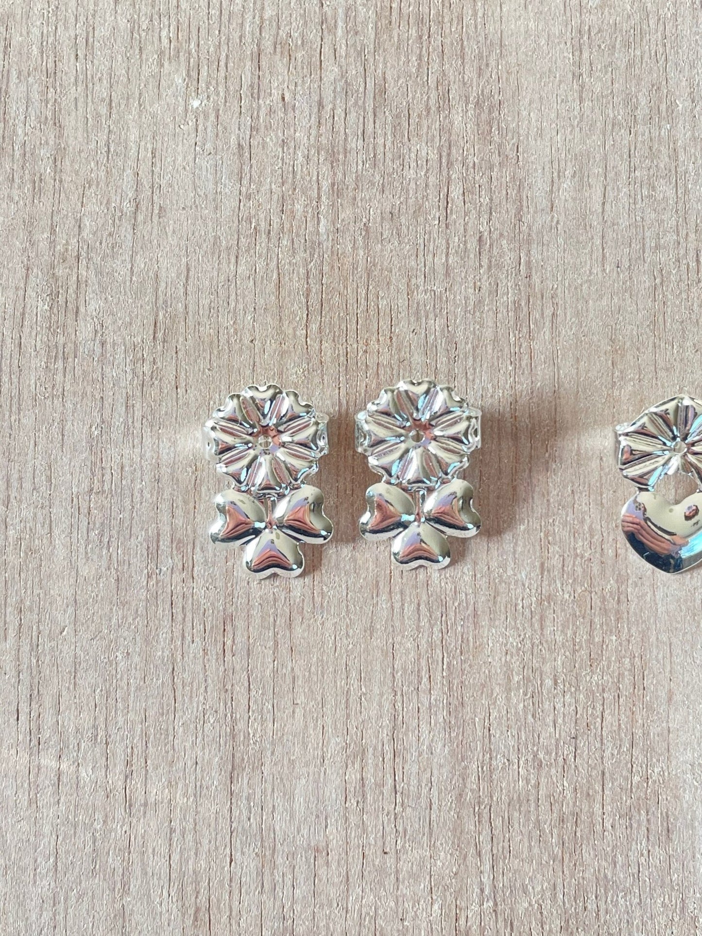 Earring Lifter Backs | Stud Earring Supportive Backings | Silver Earring Stud | Magic Earring Lifters - earthandelm