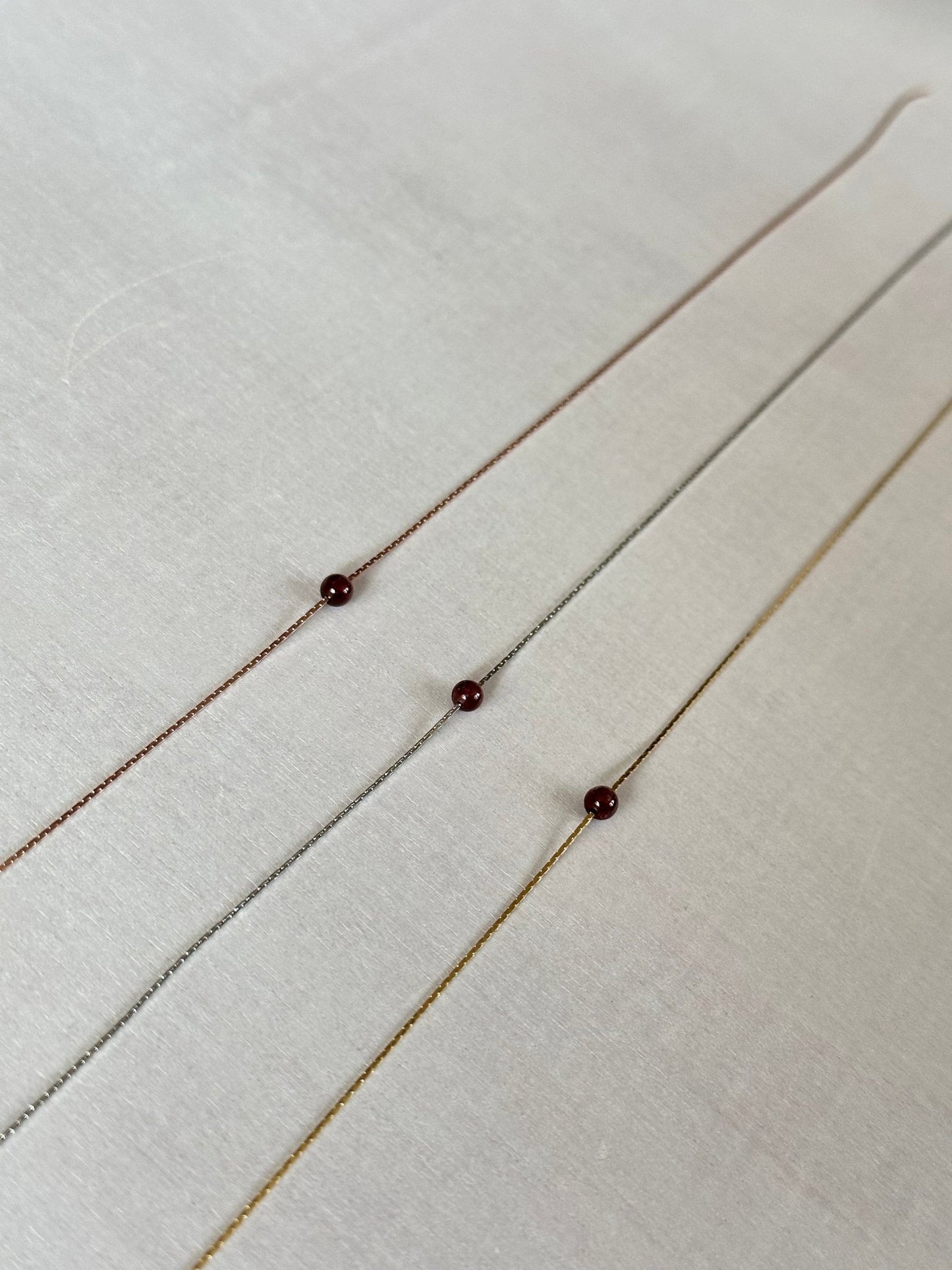 Garnet Necklace - earthandelm