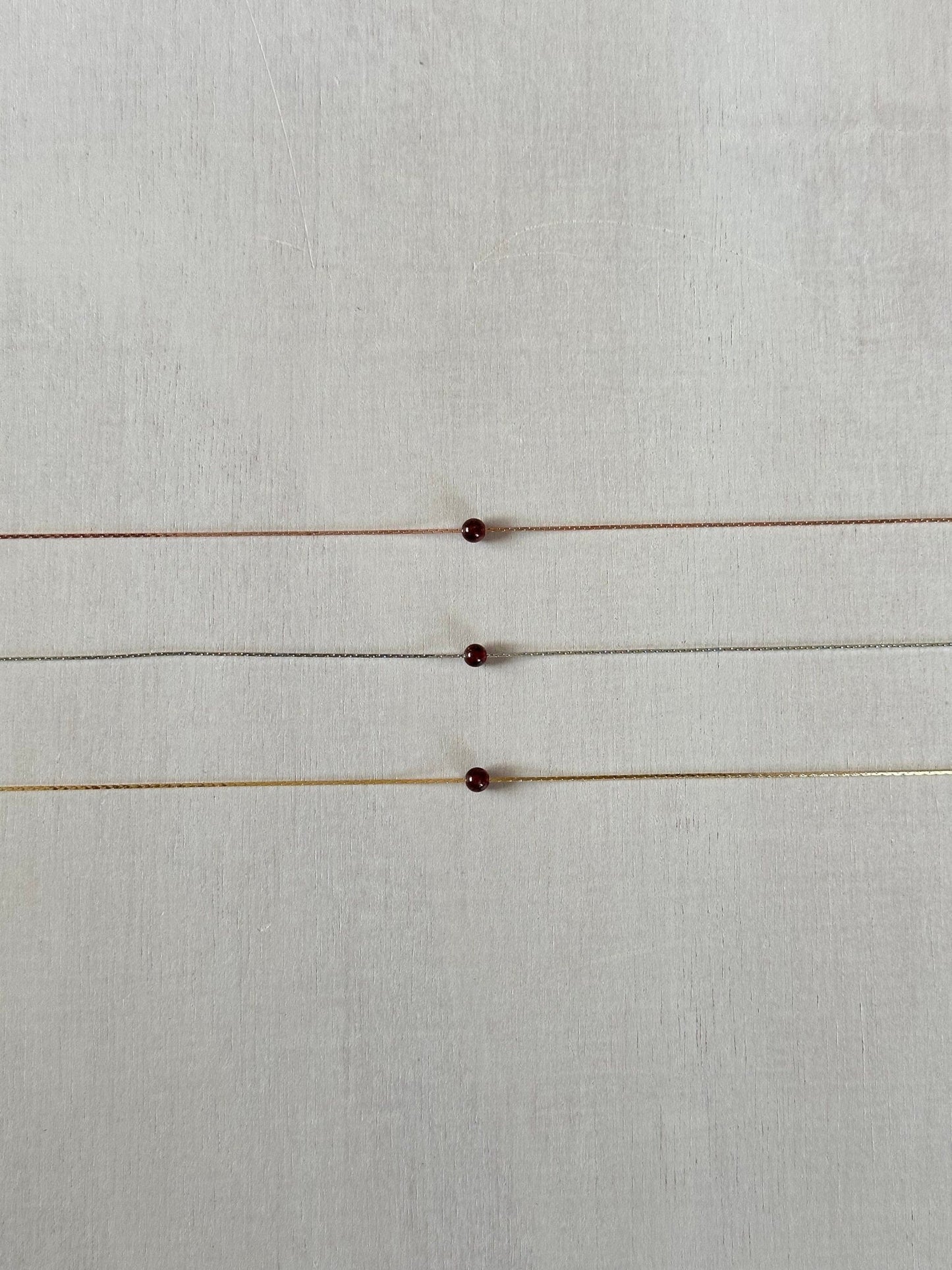 Garnet Necklace - earthandelm
