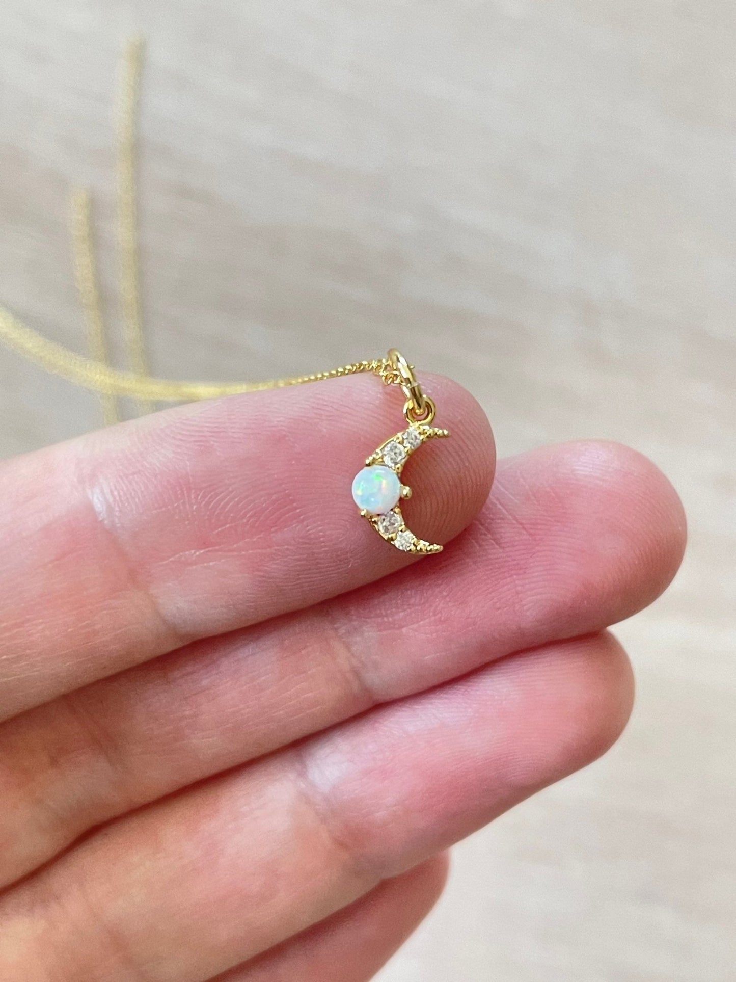 Gold Sun & Moon Necklace Set - earthandelm