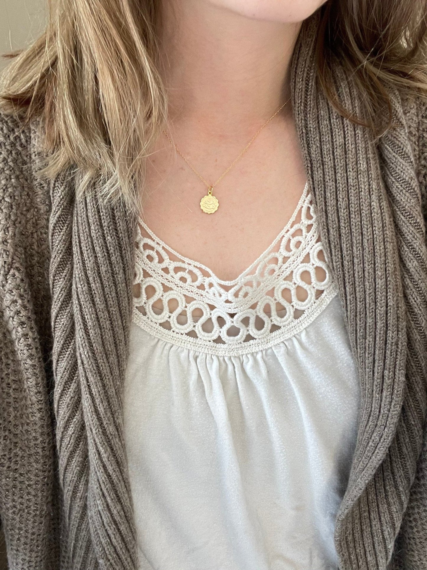 Gold Zodiac Necklace - earthandelm
