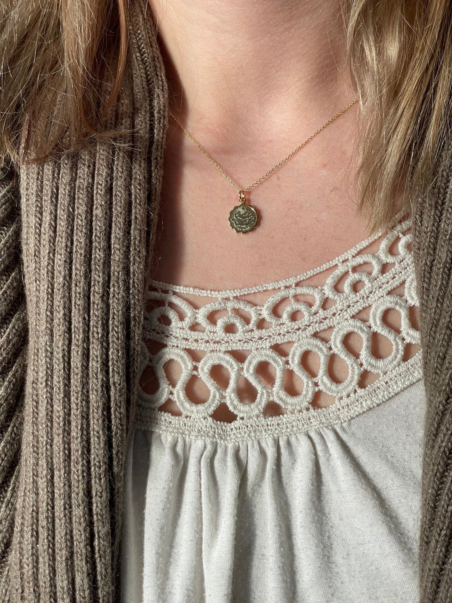 Gold Zodiac Necklace - earthandelm