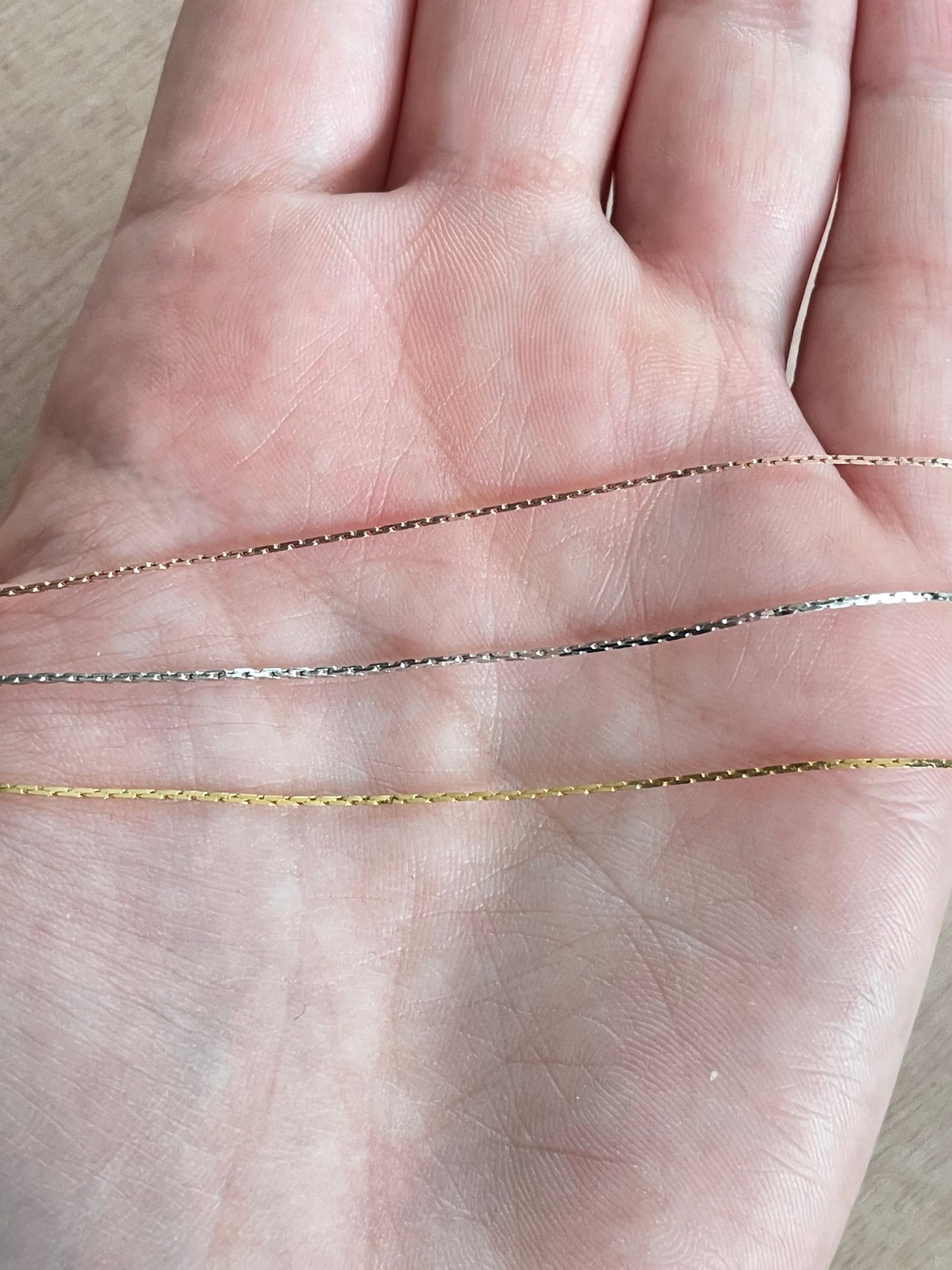 Rose Quartz Necklace | Rose Gold | Gold | Silver | Dainty Necklace | Layering Necklace | Gemstone Necklace | Bead Necklace