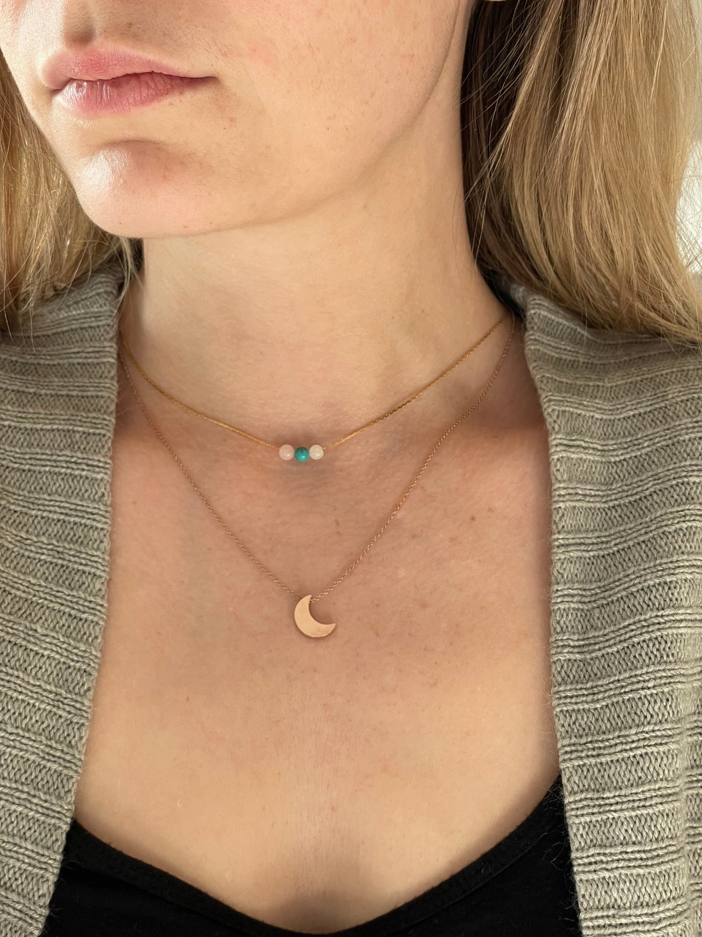 Make Your Own Custom Necklace | Rose Gold | Gold | Silver | Dainty Necklace | Layering Necklace | Gemstone Necklace | Bead Necklace