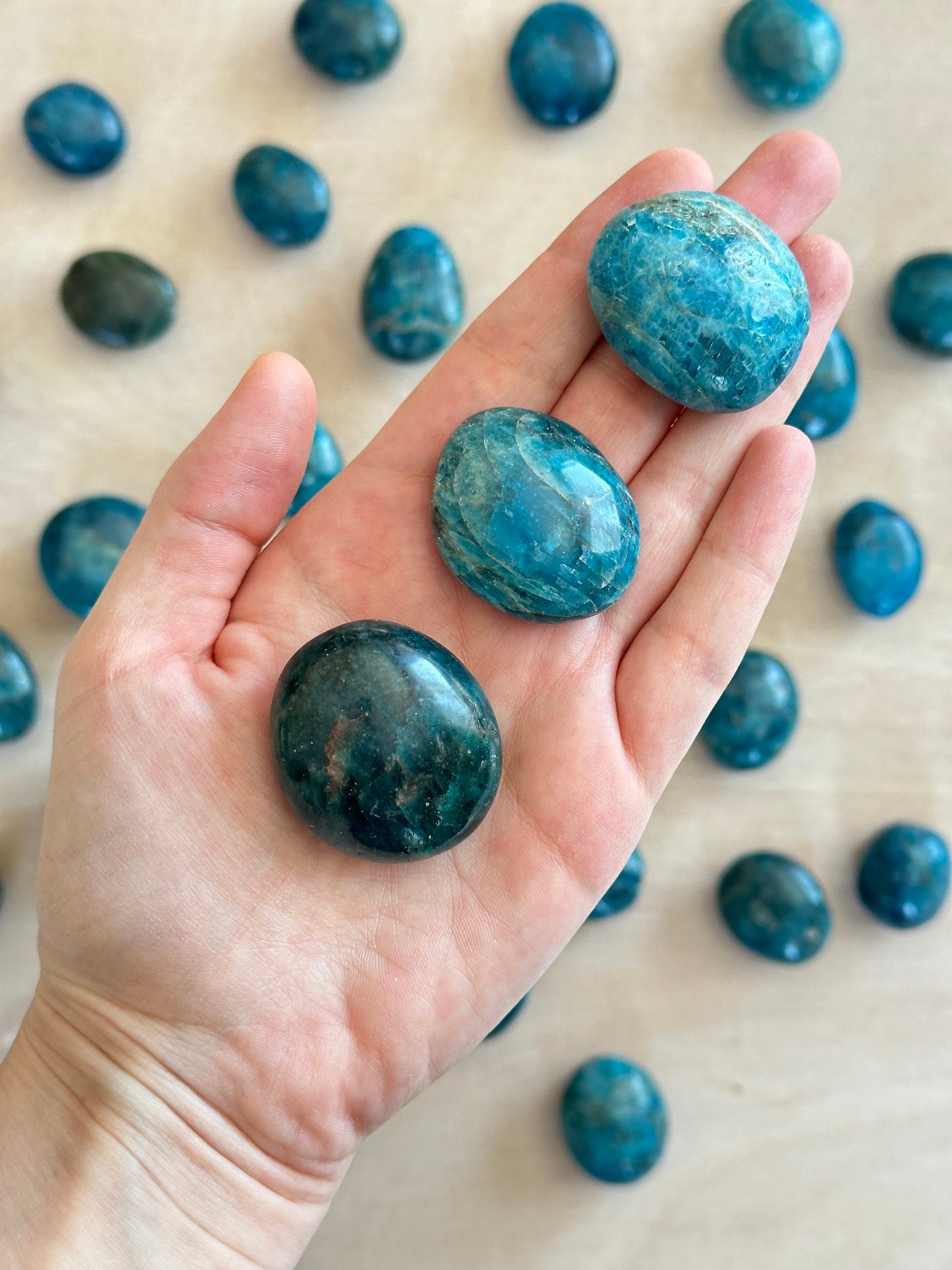 Chakra Palm Stone Set | Rainbow Gemstone