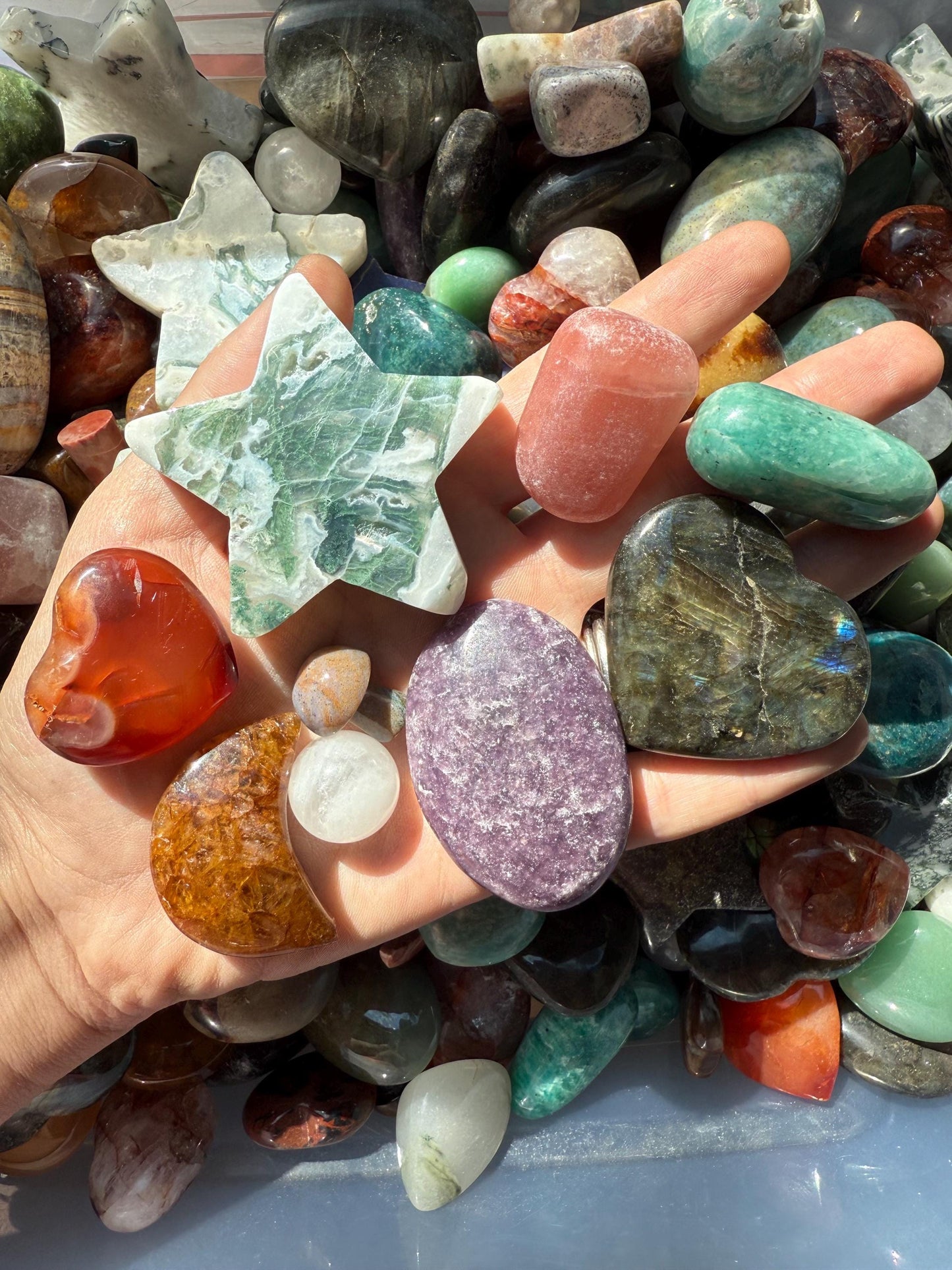 Crystal Confetti | Gemstone Suprise Mix | Mystery Crystal Scoop