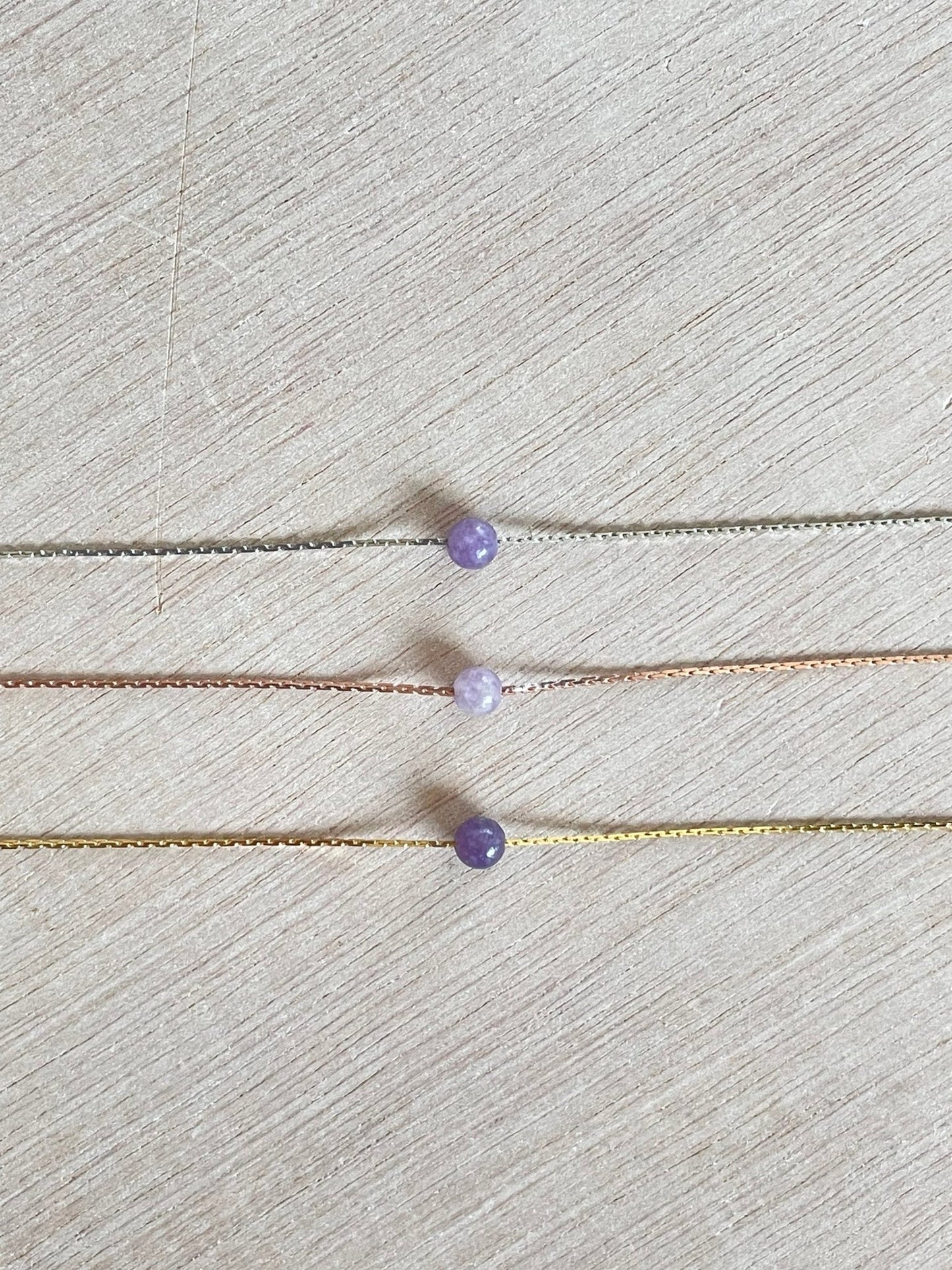 Lepidolite Necklace - earthandelm