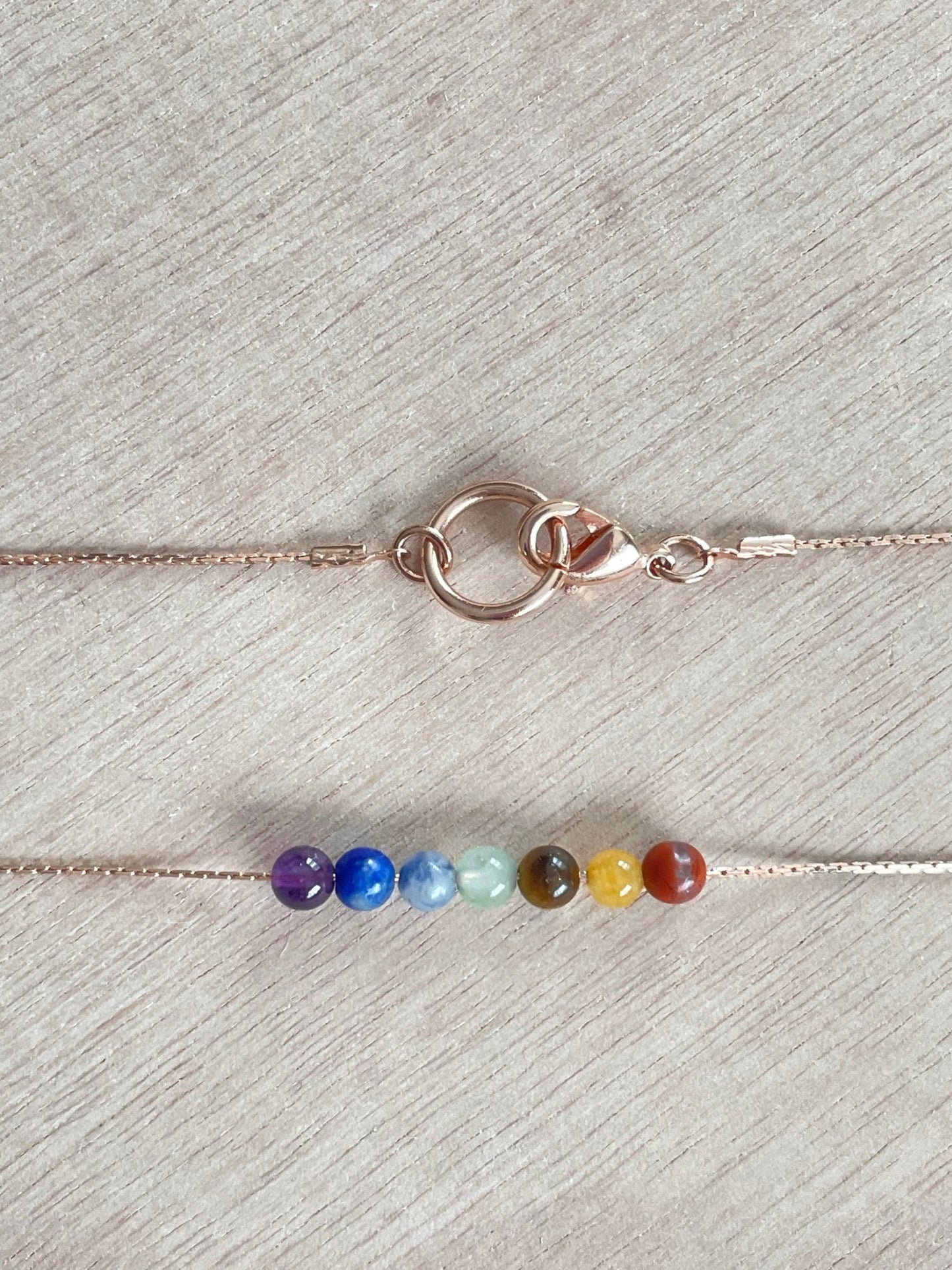 Minimalist Chakra Necklace - earthandelm