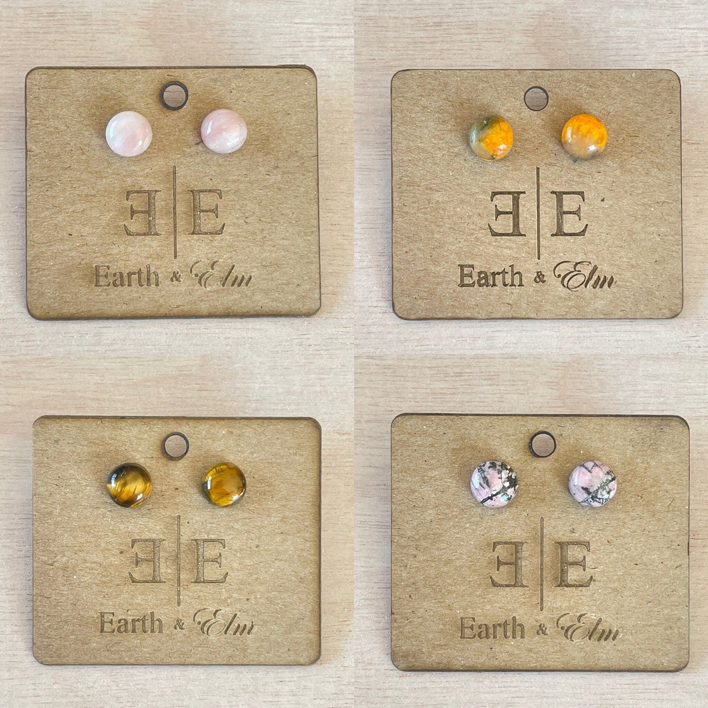 Mystery Crystal Stud Earring Box - earthandelm