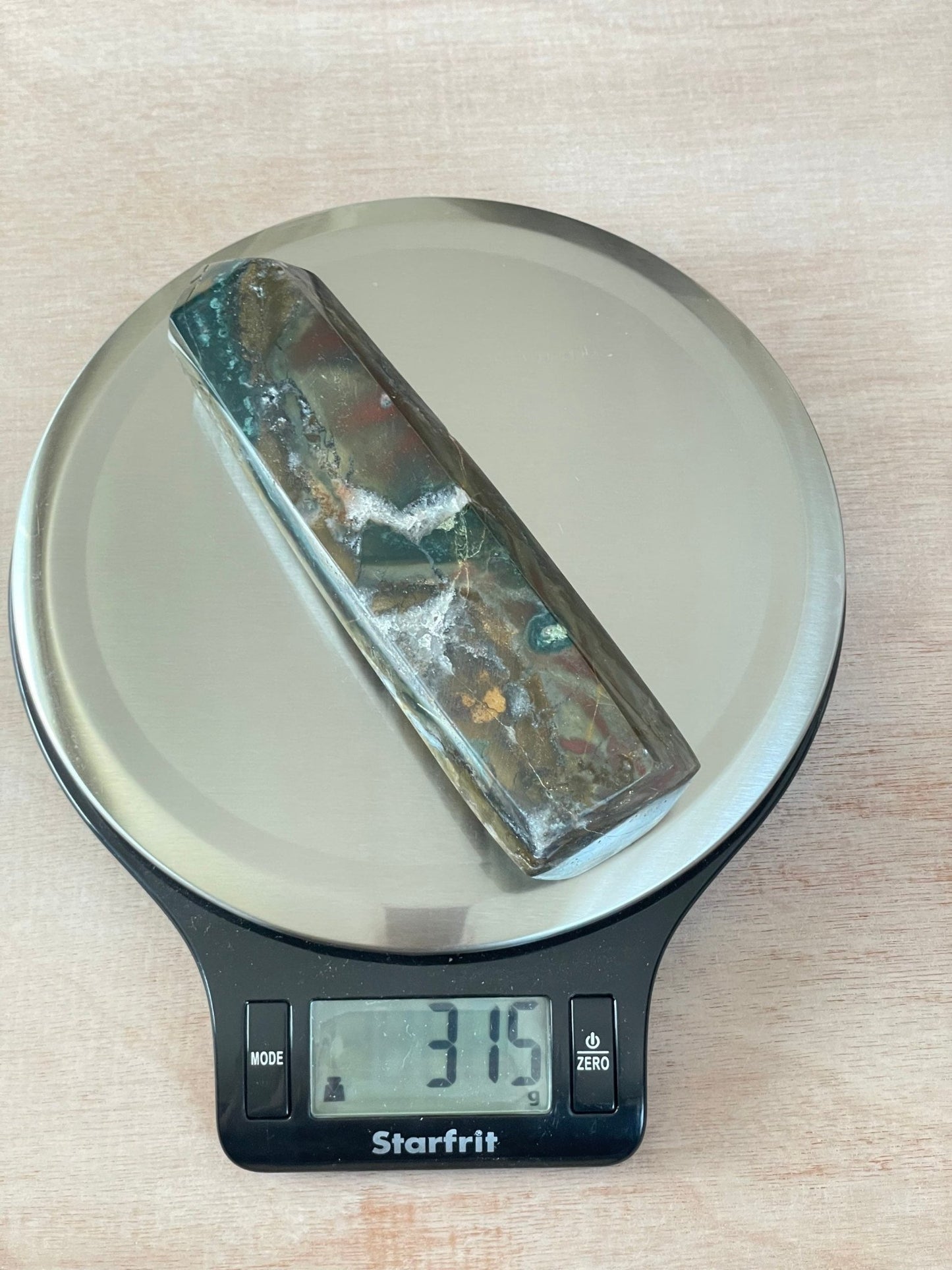 Ocean Jasper Tower | OJ Point | Carved Polished Generator | AAA Ocean Jasper | Large Tower - earthandelm