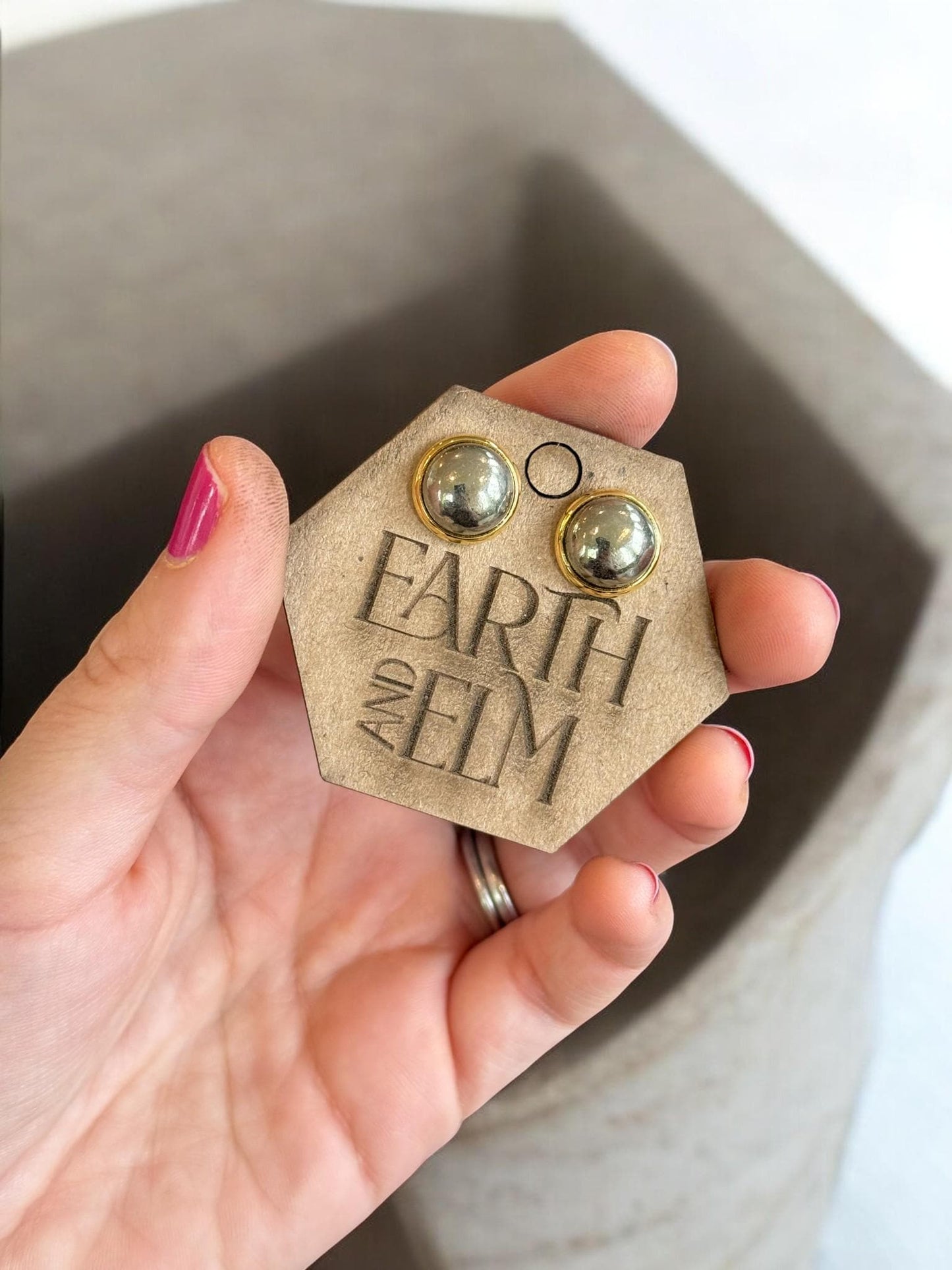 Pyrite in Metal Settings - earthandelm