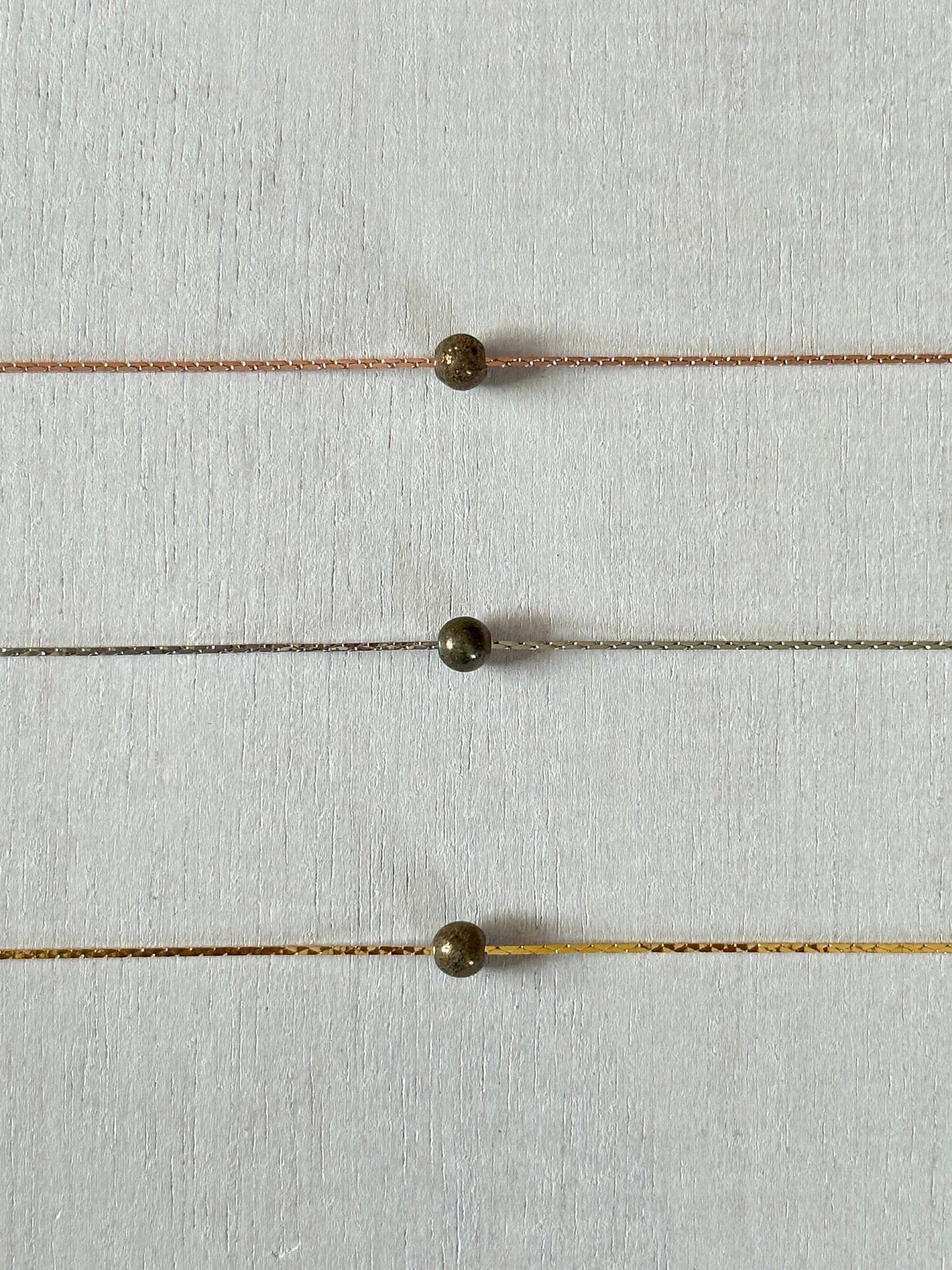 Pyrite Necklace - earthandelm
