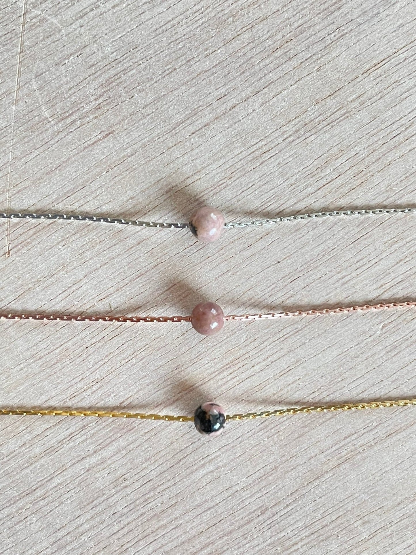 Rhodonite Necklace - earthandelm