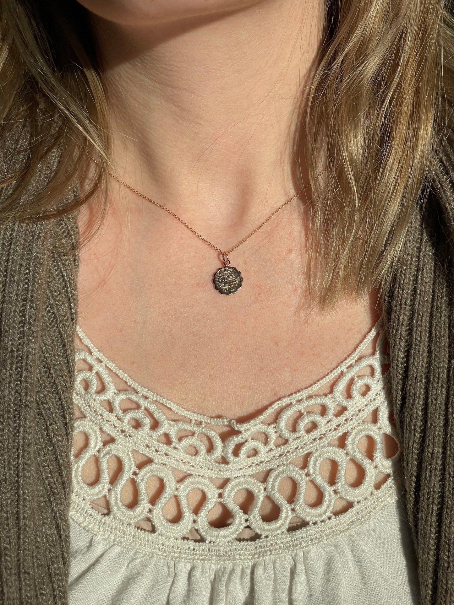 Rose Gold Zodiac Necklace - earthandelm