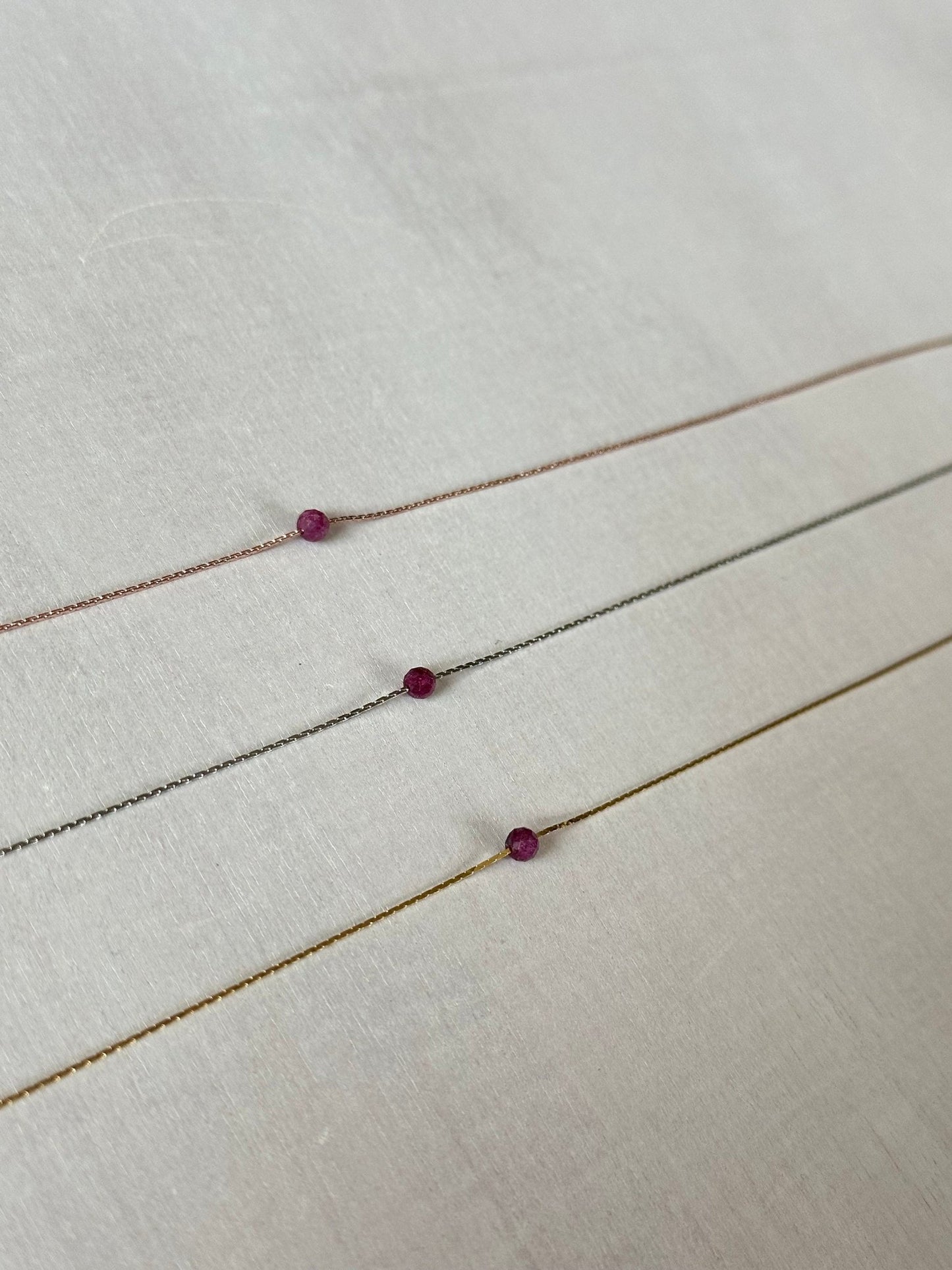 Ruby Necklace - earthandelm