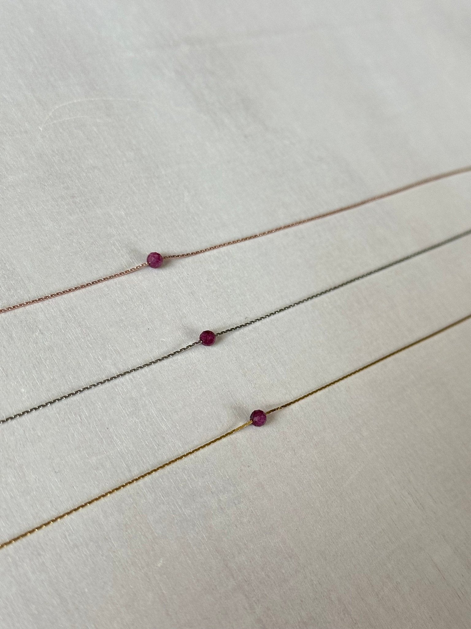 Ruby Necklace - earthandelm