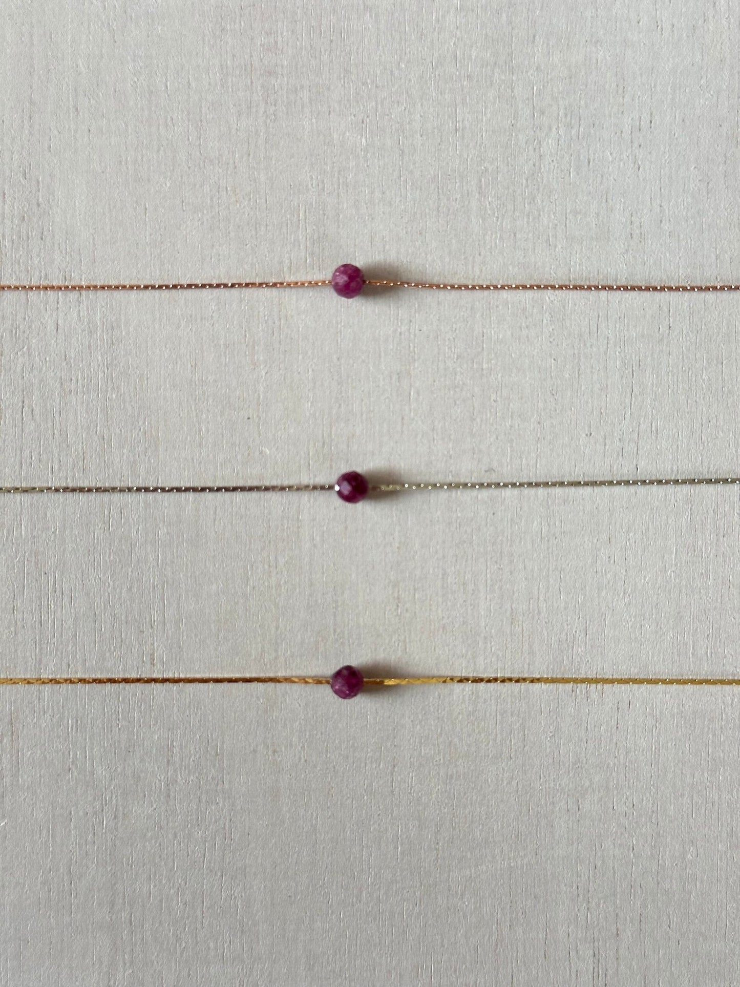 Ruby Necklace - earthandelm