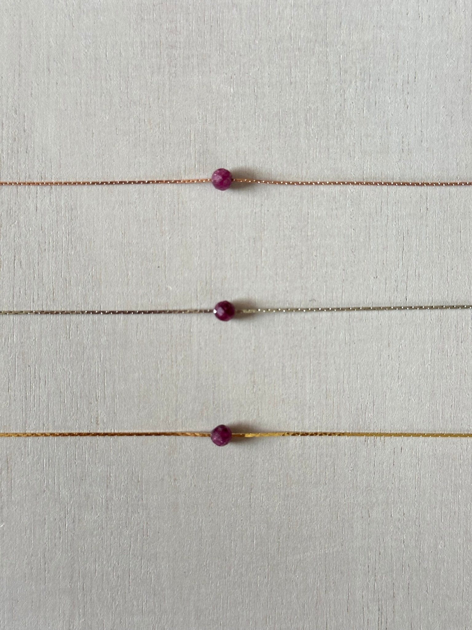 Ruby Necklace - earthandelm