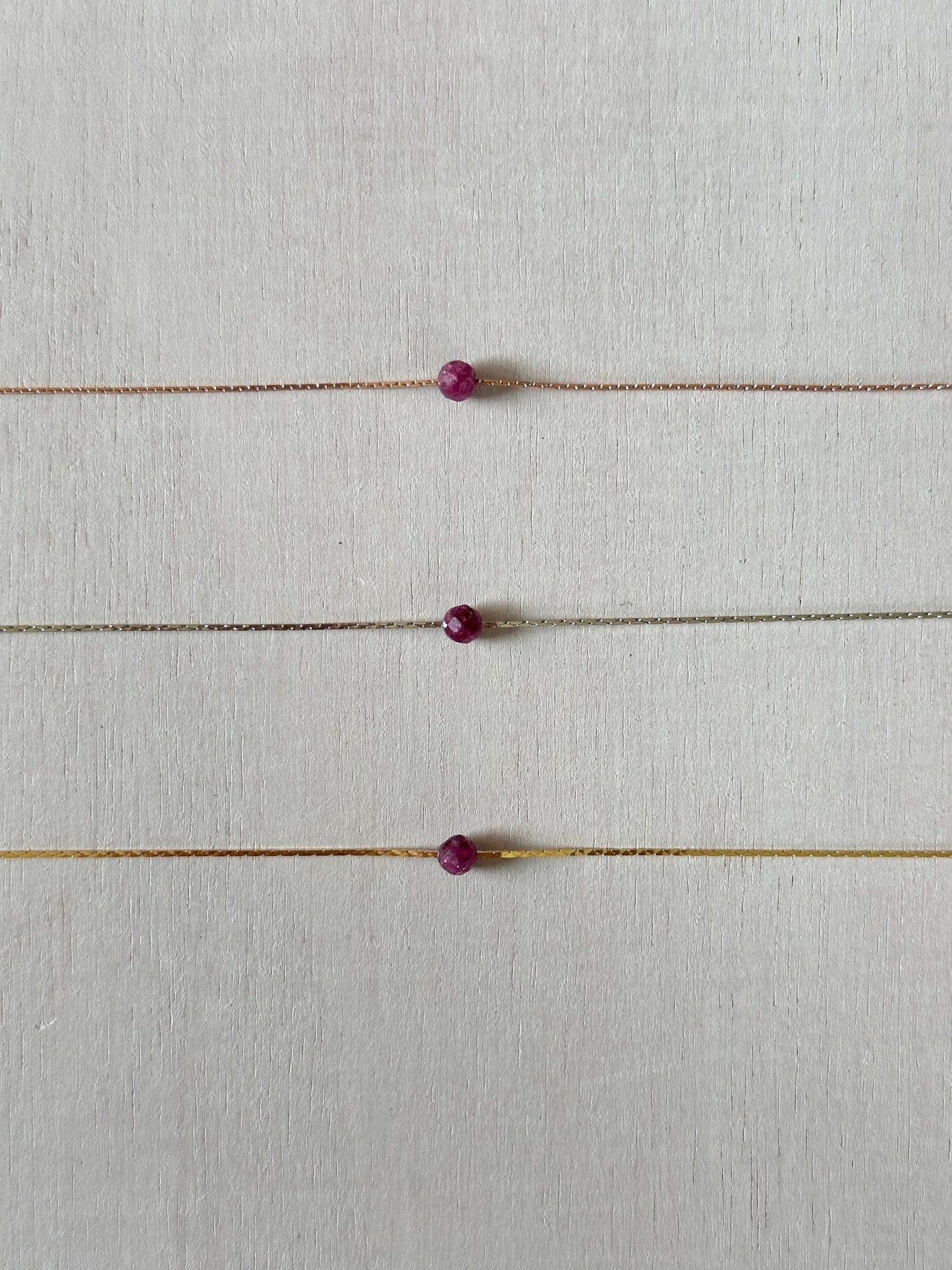 Ruby Necklace - earthandelm