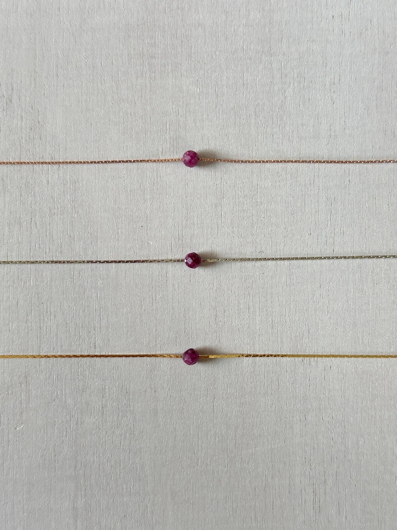 Ruby Necklace - earthandelm