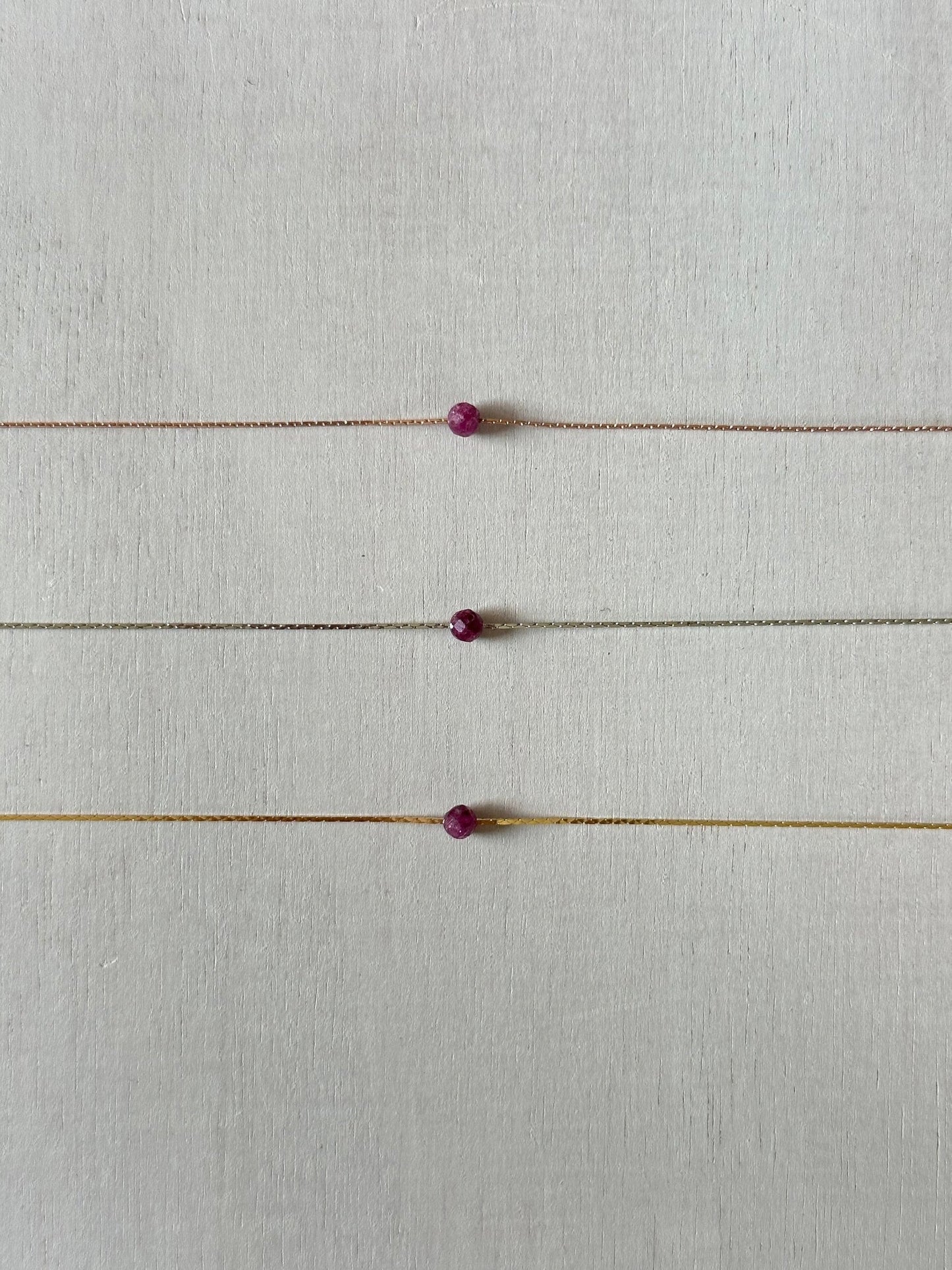 Ruby Necklace - earthandelm