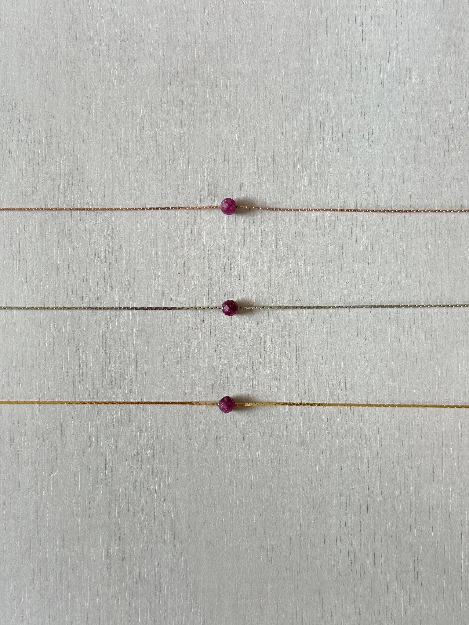 Ruby Necklace - earthandelm