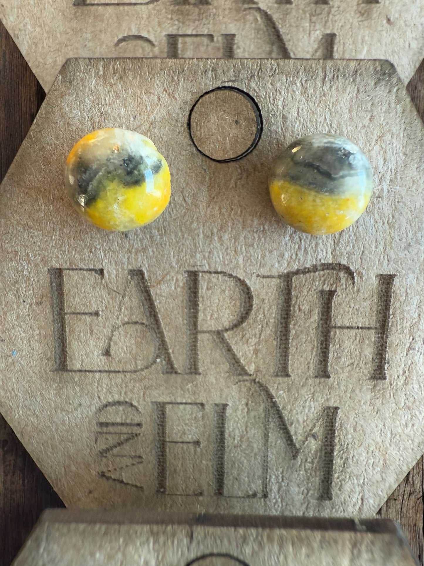 Bumblebee Jasper Studs