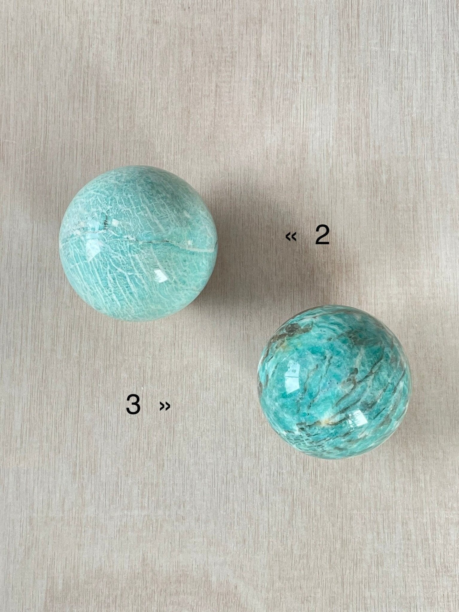 Amazonite Sphere | Palm Stone | Crystal Ball | Amazonite Crystal | 65MM | 67MM - earthandelm