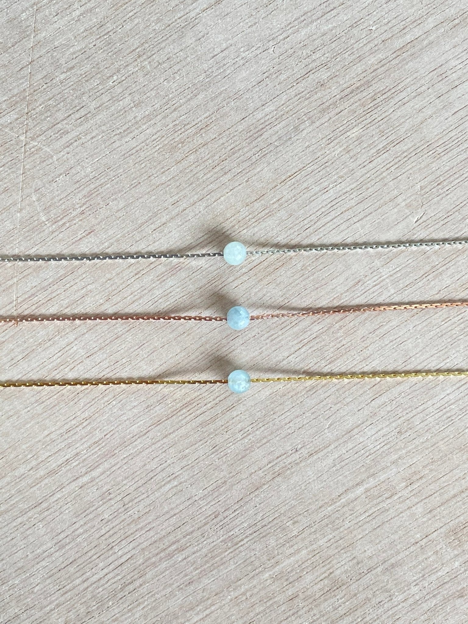 Aquamarine Necklace - earthandelm