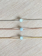 Aquamarine Necklace - earthandelm