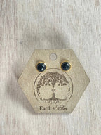 Black Onyx in Metal Settings - earthandelm
