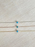 Blue Apatite Necklace - earthandelm