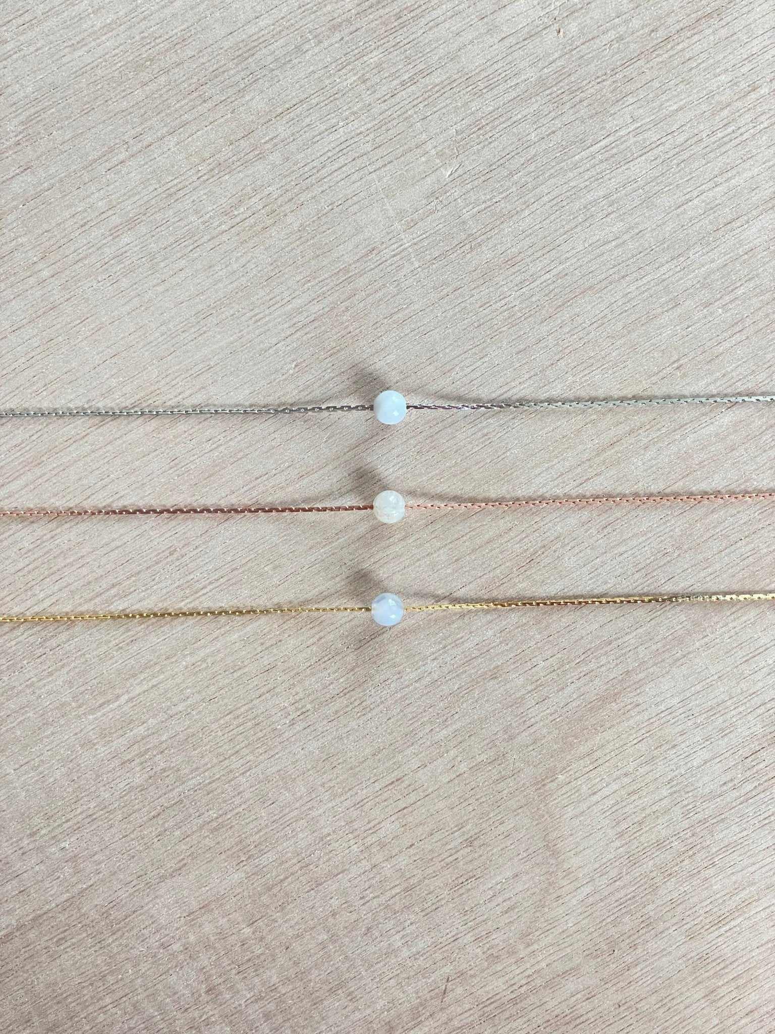 Blue Chalcedony Necklace - earthandelm