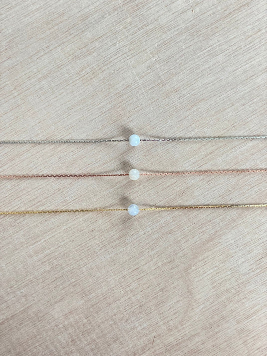 Blue Chalcedony Necklace - earthandelm