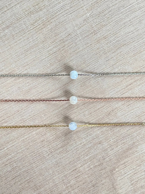 Blue Chalcedony Necklace - earthandelm