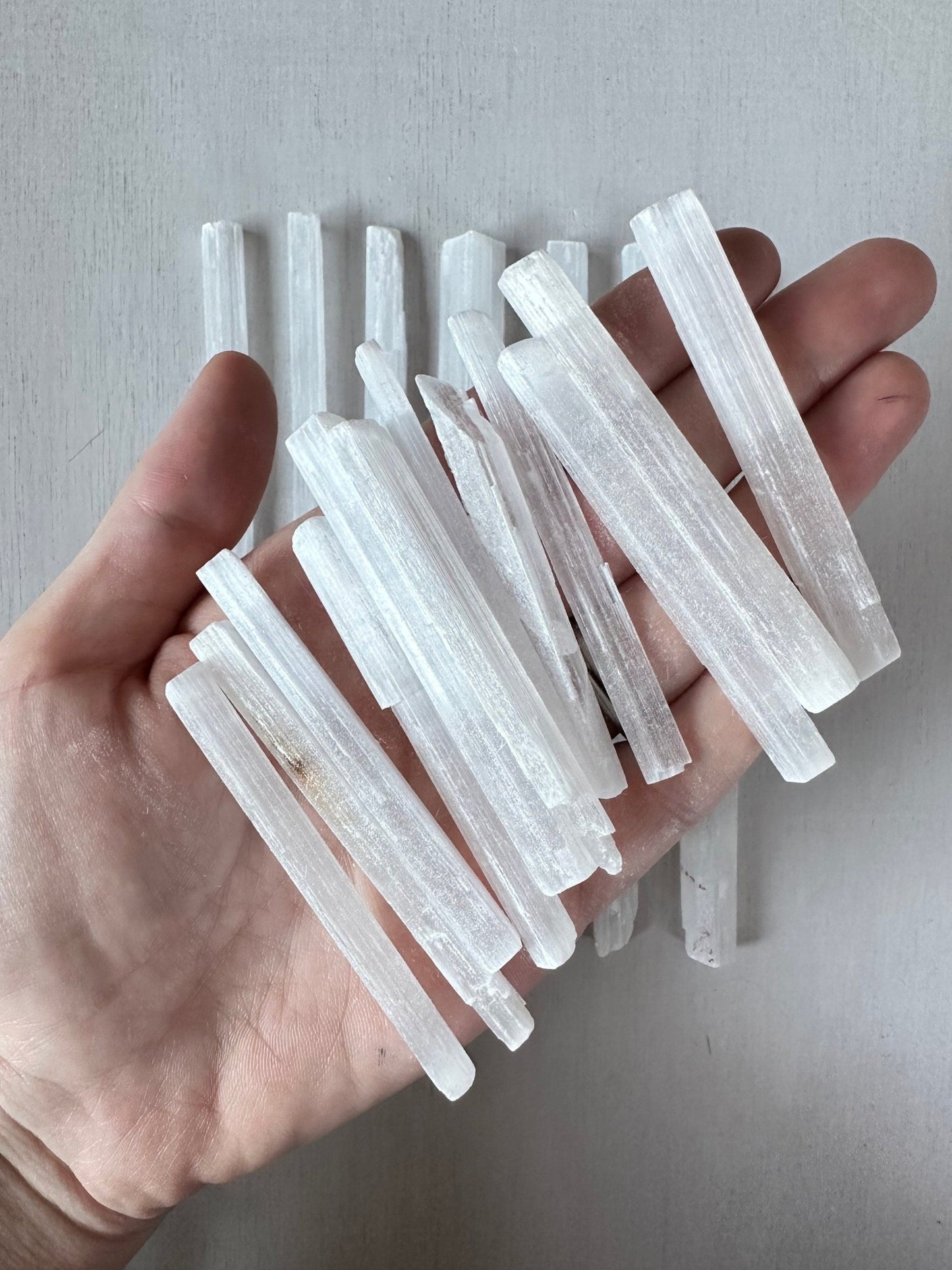 Bulk Raw Selenite | Raw Selenite Wands | Selenite Gemstone - earthandelm