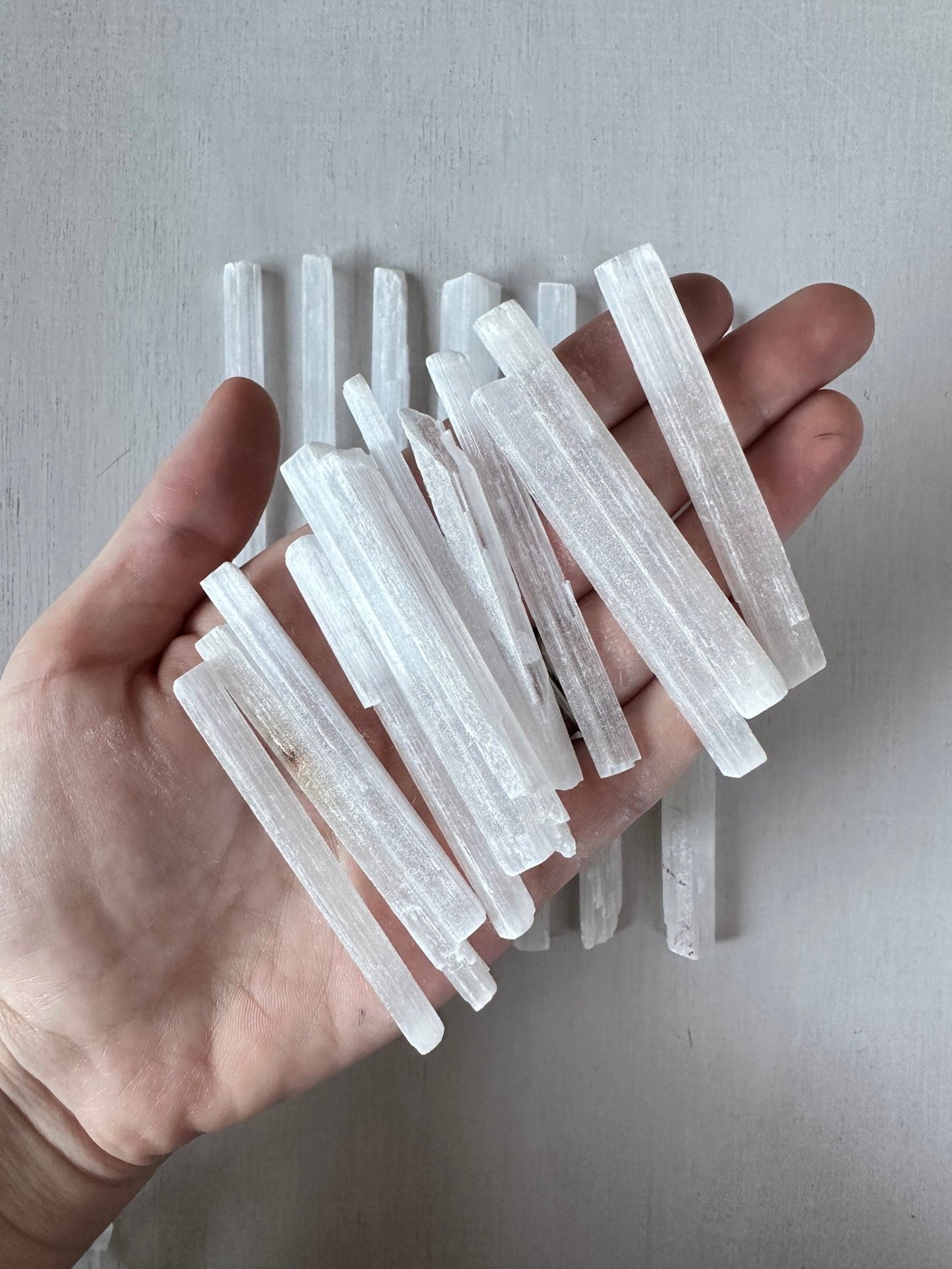 Bulk Raw Selenite | Raw Selenite Wands | Selenite Gemstone - earthandelm