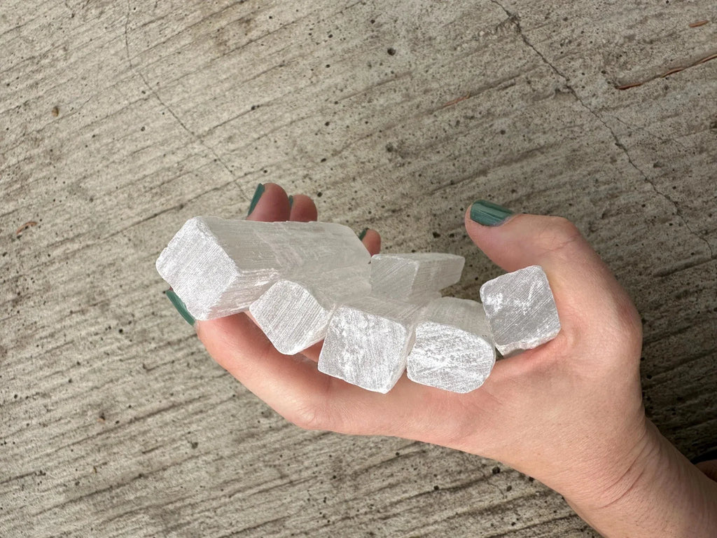 Bulk Raw Selenite | Wholesale Selenite Wands | Selenite Gemstone | Satin Spar - earthandelm