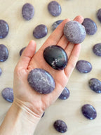 Chakra Palm Stone Set | Rainbow Gemstone - earthandelm