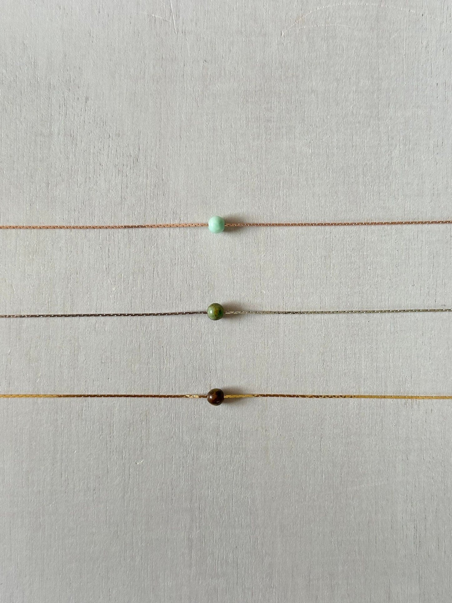 Chrysocolla Azurite Necklace - earthandelm