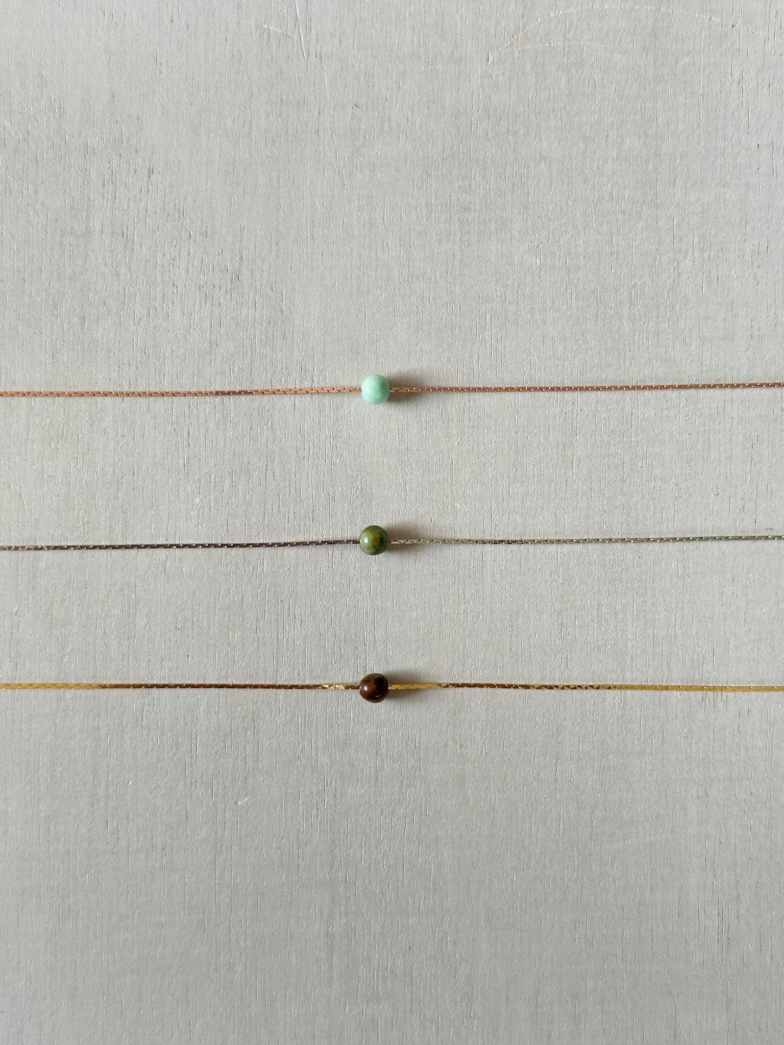 Chrysocolla Azurite Necklace - earthandelm