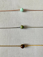 Chrysocolla Azurite Necklace - earthandelm