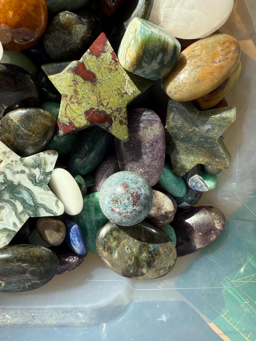 Crystal Confetti | Gemstone Suprise Mix | Mystery Crystal Scoop - earthandelm