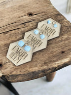 Dendrite Opal Cushion Studs - earthandelm