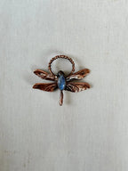 Dragonfly Moonstone Pendant - earthandelm