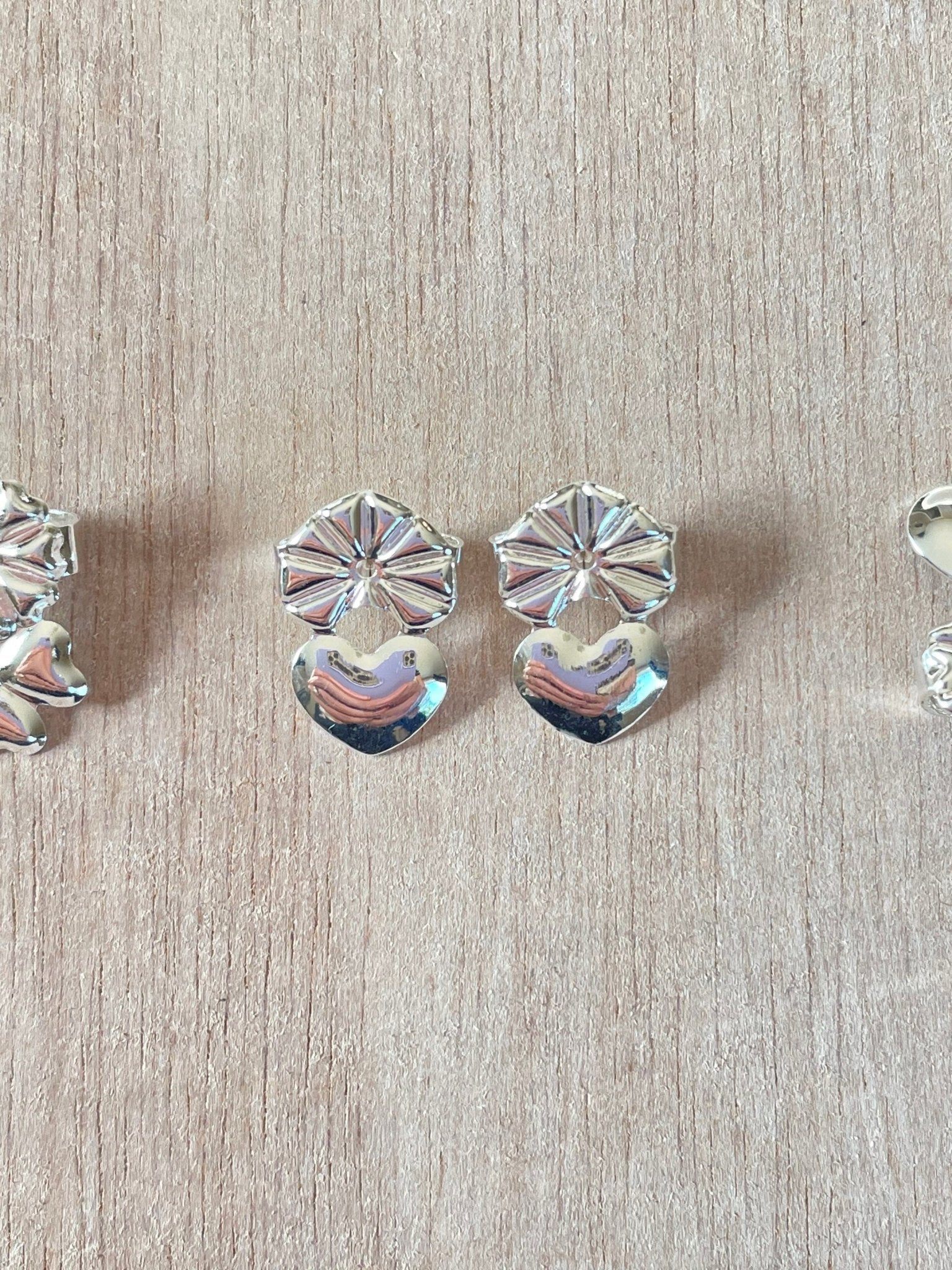 Earring Lifter Backs | Stud Earring Supportive Backings | Silver Earring Stud | Magic Earring Lifters - earthandelm