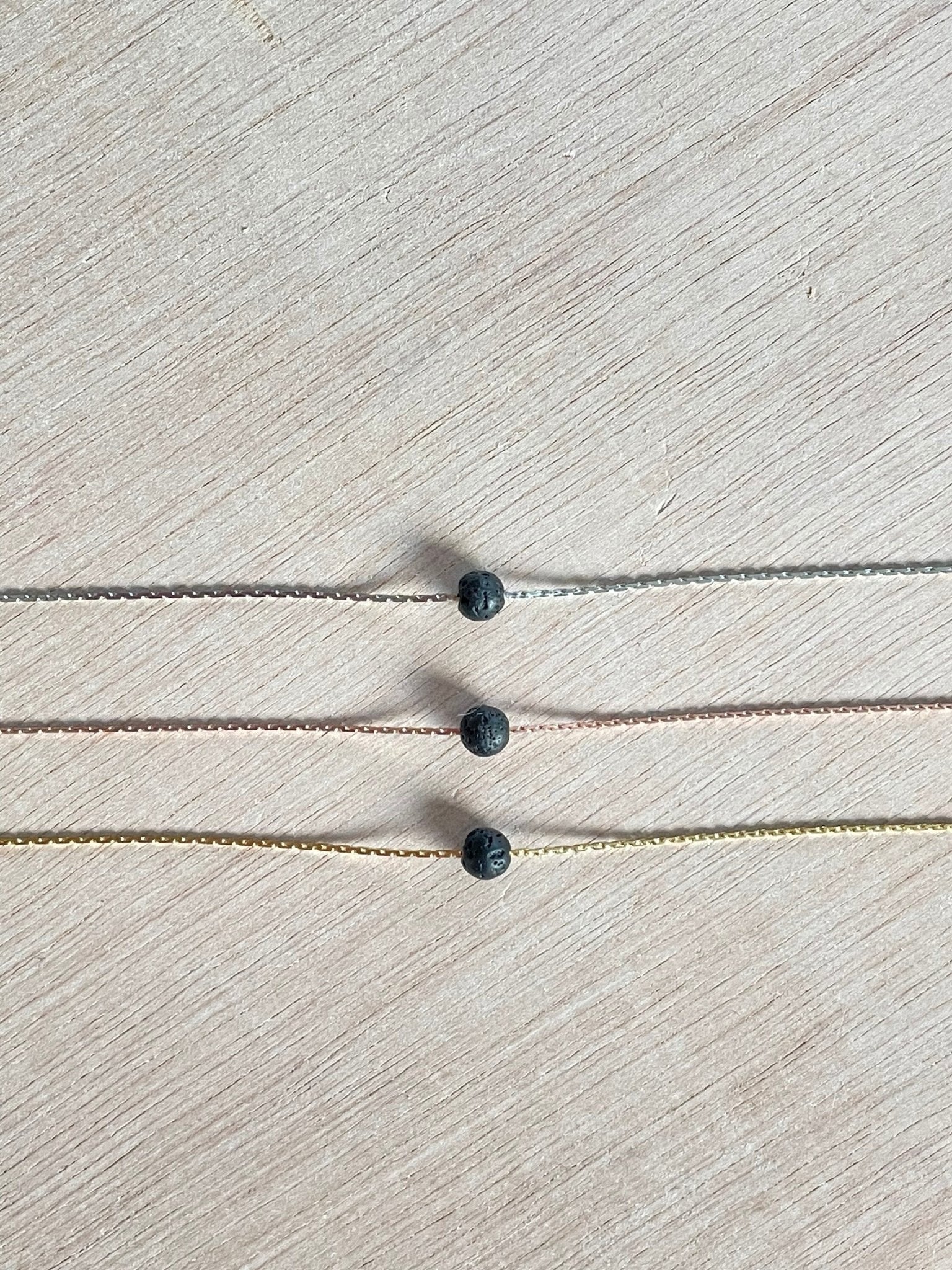 Essential Oil Lava Stone Necklace - earthandelm