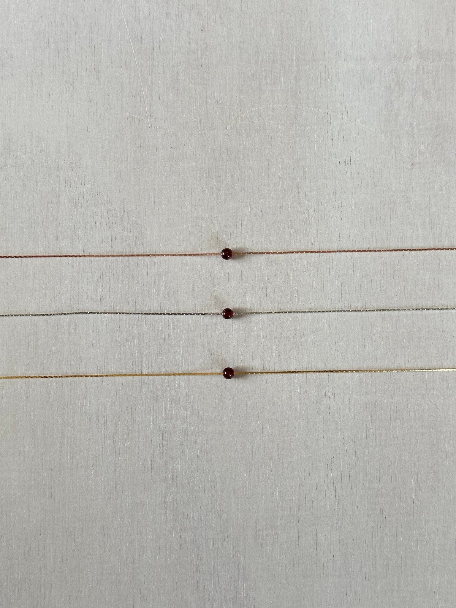 Garnet Necklace - earthandelm