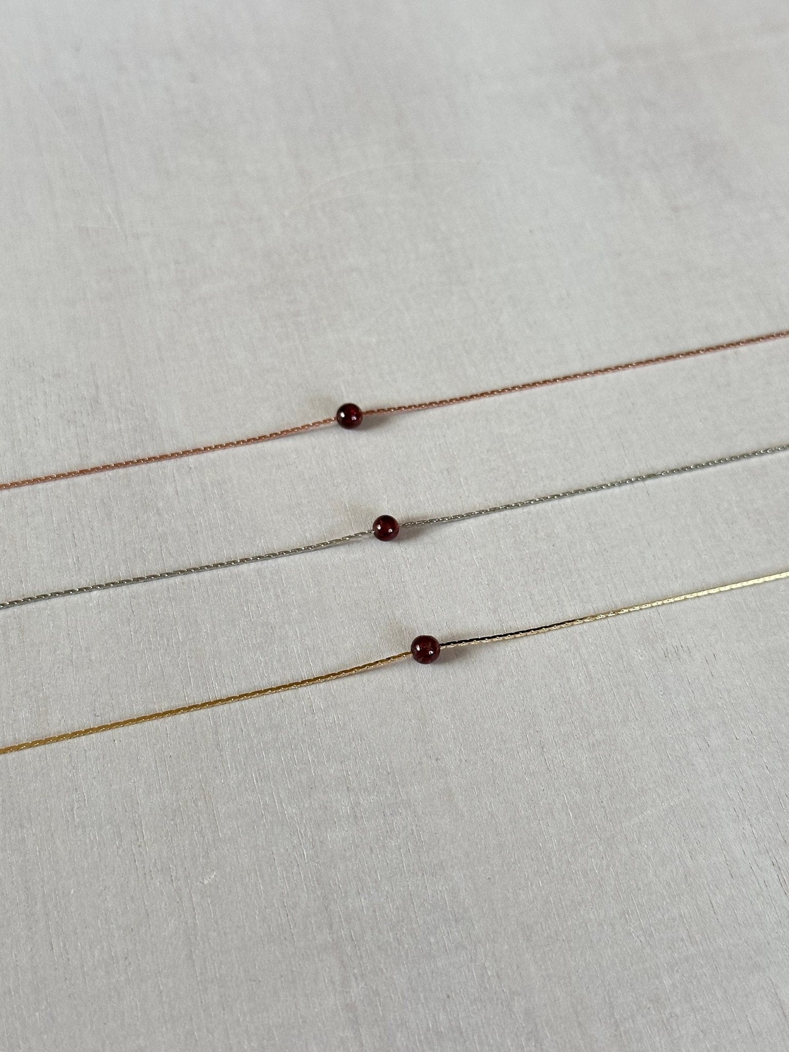 Garnet Necklace - earthandelm