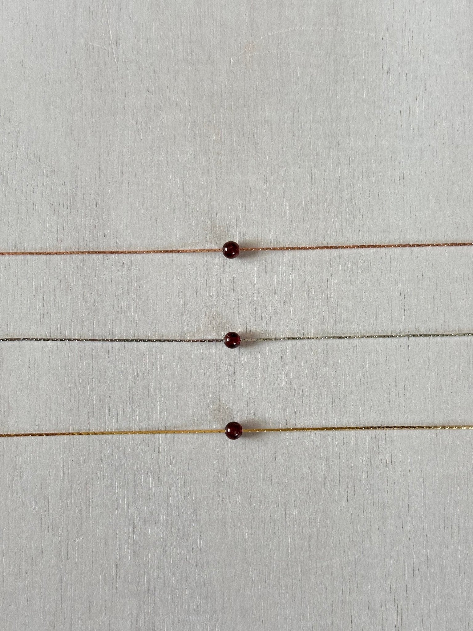 Garnet Necklace - earthandelm